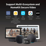 Aqara G4 Video Doorbell with Chime, Wireless or Wired Doorbell, Facial Recognition and Automation, 2.4GHz WiFi, 1080p, Wireless Doorbell with Camera, Compatible with HomeKit, Alexa, Google Home