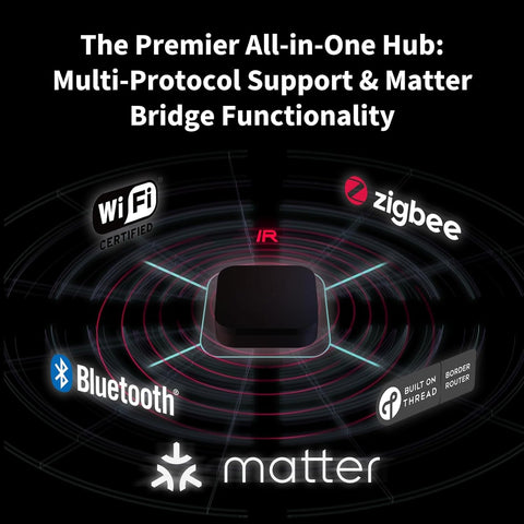 Aqara Smart Hub M3 for Home Automation, Matter Controller, Thread Border Router, Features Zigbee, Bluetooth, Wi-Fi, PoE, IR, Supports Alexa, Apple HomeKit, SmartThings, IFTTT
