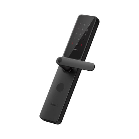 Aqara Smart Door Lock A100 Zigbee Global Version - 18 Month Battery Life - 9 Unlock Methods - Google Assistant & HomeKit Support - Numeric Keypad - Remote Control & Configure - Black