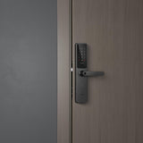 Aqara Smart Door Lock A100 Zigbee Global Version - 18 Month Battery Life - 9 Unlock Methods - Google Assistant & HomeKit Support - Numeric Keypad - Remote Control & Configure - Black
